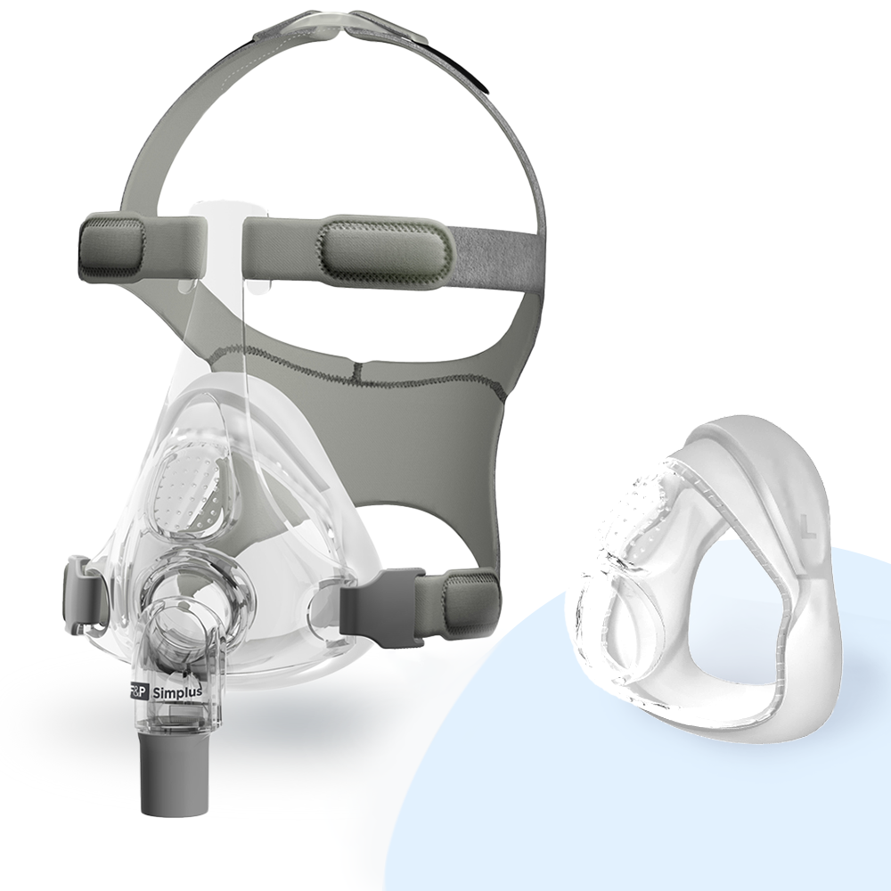 F&P Simplus Kennenlern-Pack mit 2 Maskenkissen (M und L)