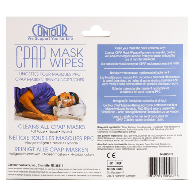 Contour CPAP Mask  Wipes 03