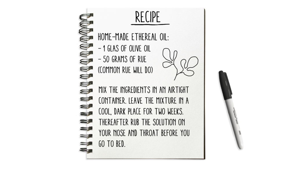 Ethereal oil recipe