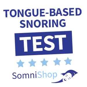 Tongue-based snoring test