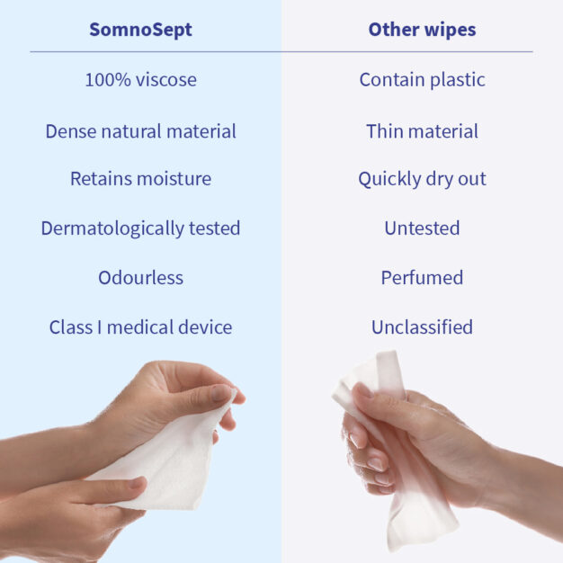 SomnoSept CPAP cleaning wipes 5