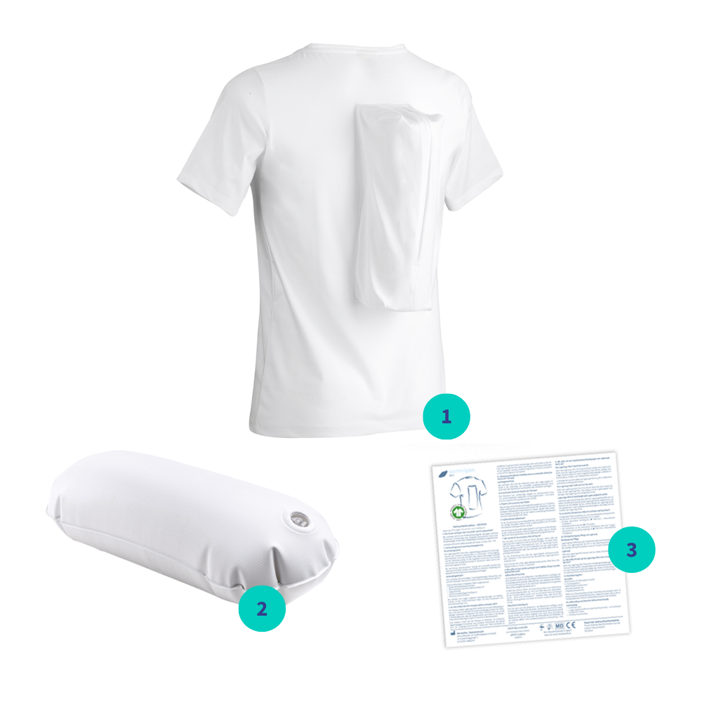 Somnipax Shirt with Air Cushion Package