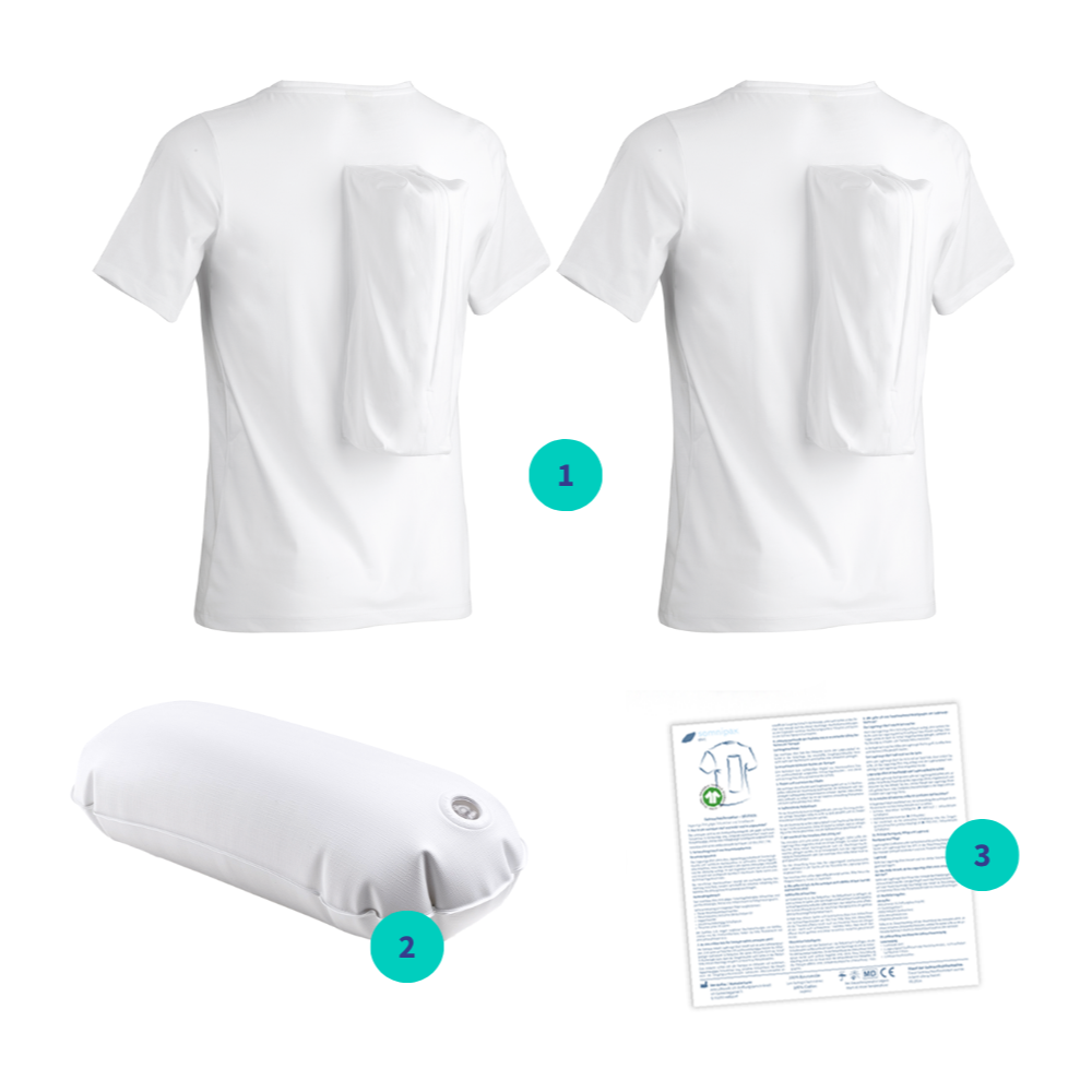 Somnipax Two Shirts Package with Air Cushion