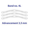 Replacement bands for somnipax guard large and SomnoFit-B 4