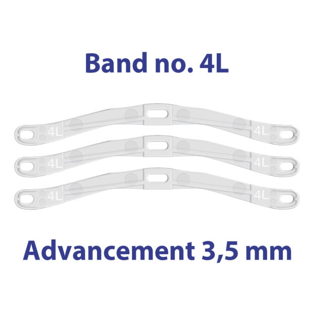 Replacement bands for somnipax guard large and SomnoFit-B 4