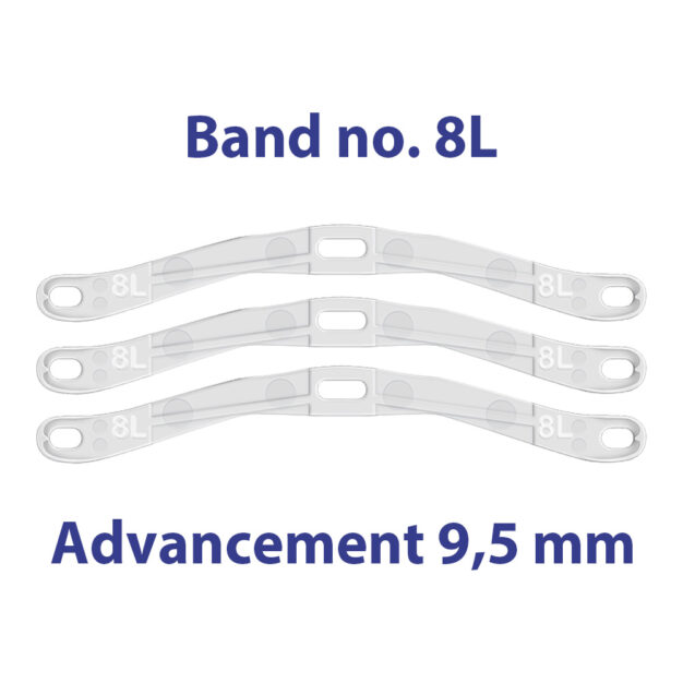 Replacement bands for somnipax guard large and SomnoFit-B 8