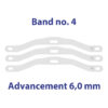 Replacement bands for somnipax guard standard and SomnoFit-S 4