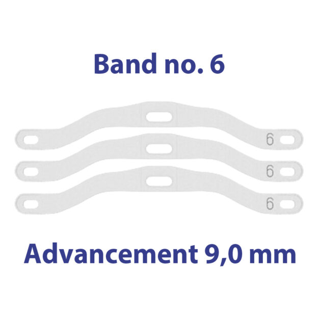 Replacement bands for somnipax guard standard and SomnoFit-S 6