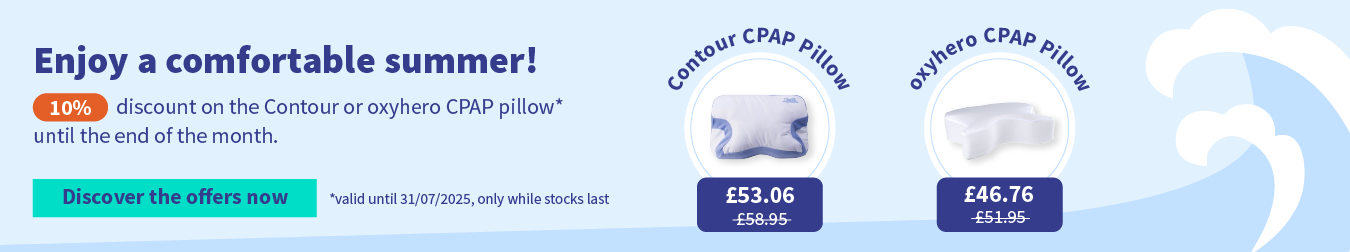 Promotional campaign on the Contour or oxyhero CPAP pillow