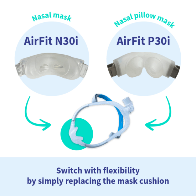 ResMed  AirFit N30i Quiet Air-8