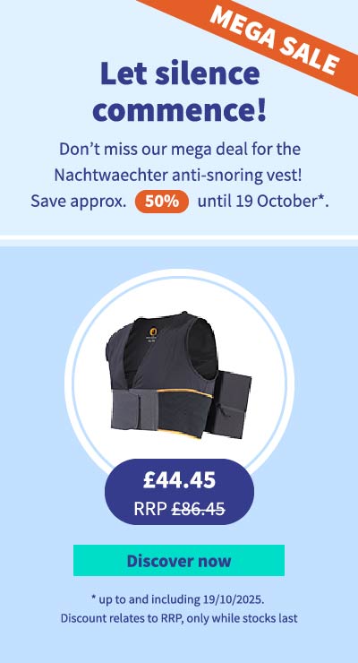 Discount for the Nachtwaechter anti-snoring vest 05