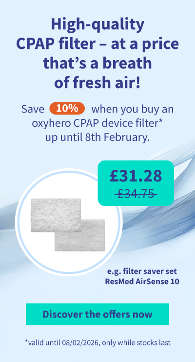 Discount an oxyhero CPAP device filter 02