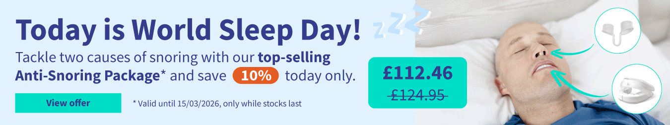 Discount on top-selling Anti-Snoring Package 01