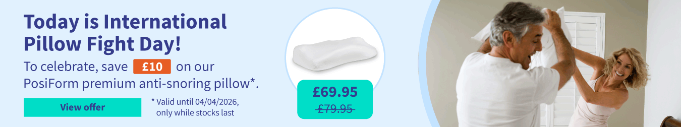 Discount on PosiForm premium anti-snoring pillow 01