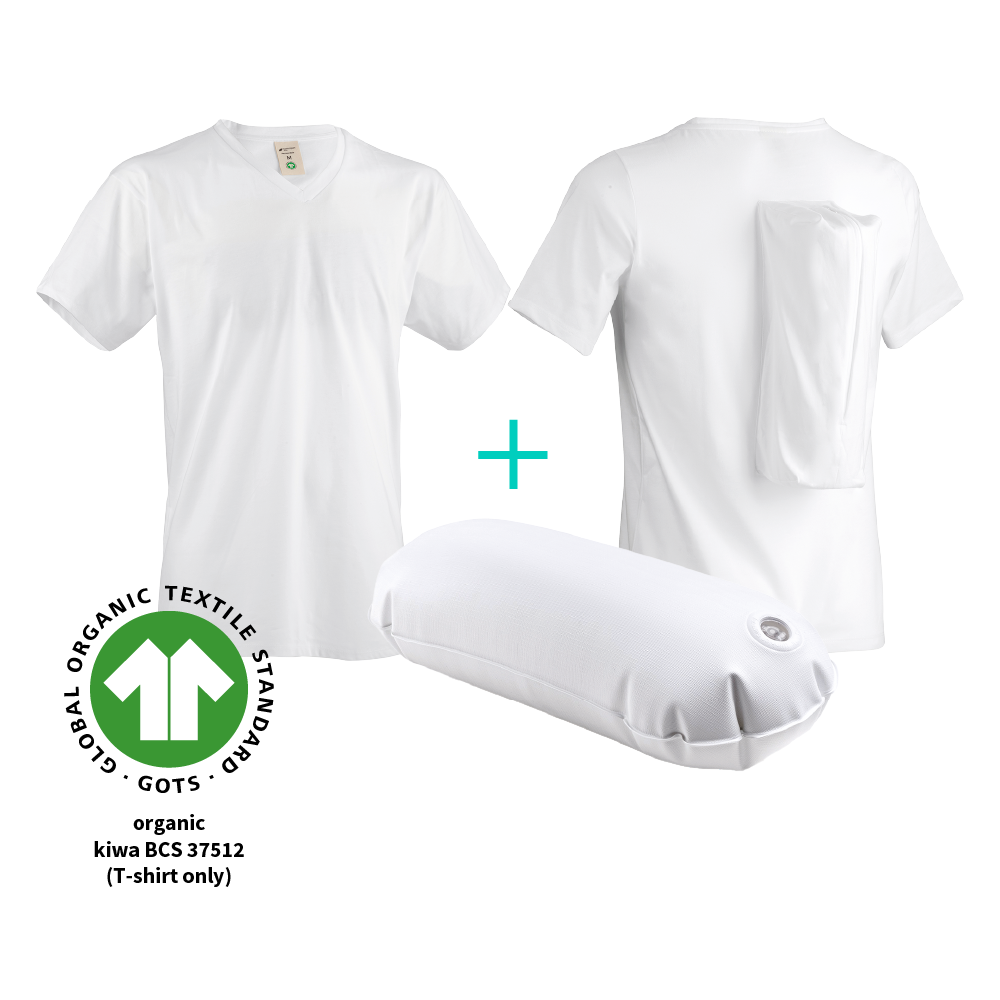 somnipax shirt Comfort (with inflatable air cushion) + Replacement Shirt