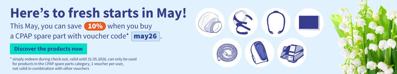 Discount on a CPAP spare part 01
