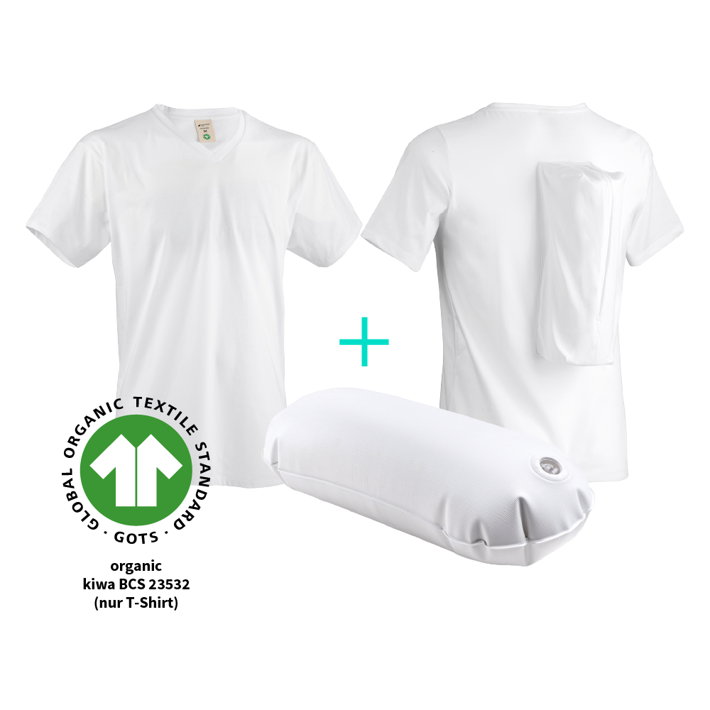 somnipax shirt Comfort (with inflatable air cushion) + Replacement Shirt