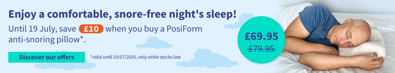 Discount on PosiForm anti-snoring pillow 01