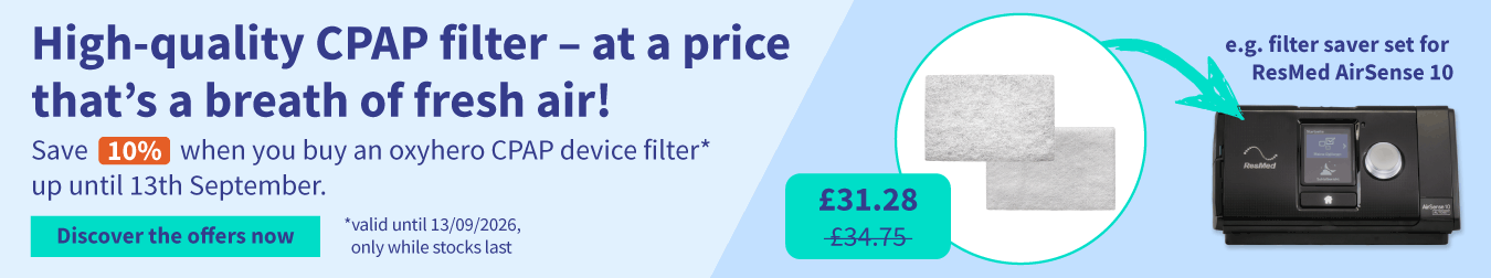 Discount on oxyhero CPAP device filter 05