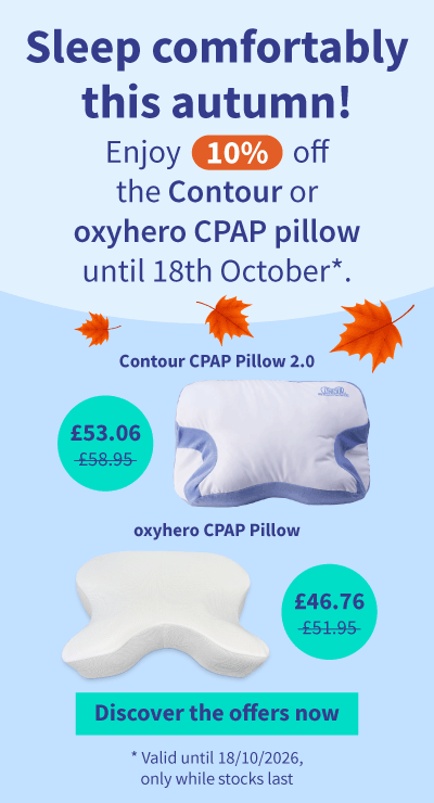 Discount on the Contour or oxyhero CPAP pillow 05