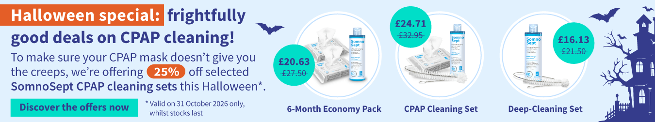 Discount on selected SomnoSept CPAP cleaning sets 01
