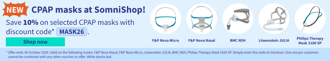 Discount on selected CPAP masks 05