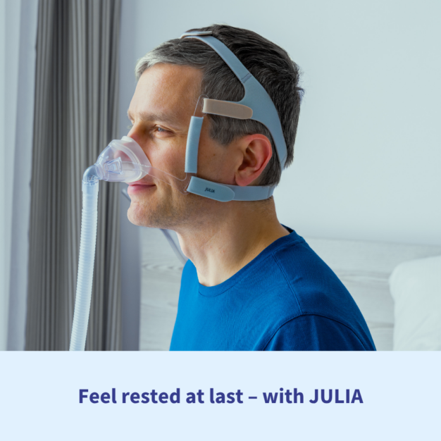 Lowenstein JULIA Nasal Mask Side profile