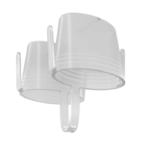 oxyhero push nasal dilator clear flexible nose insert