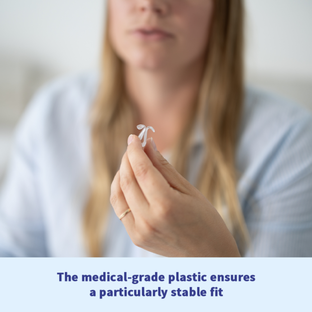 somnipax air Nasal Dilator - Medical grade plastic for a stable fit