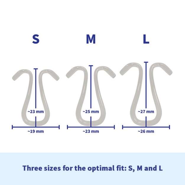 somnipax air Nasal Dilator - Three sizes for the optimal fit