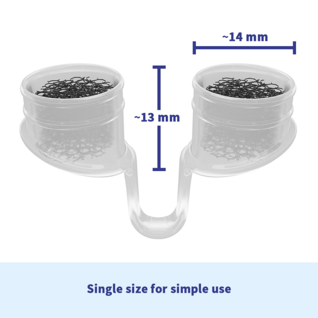 somnipax pure single size approx 14 mm by 13 mm